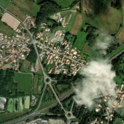 Vue de Aire de service et stationnement de Chaumes-en-Retz