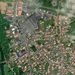 Vue de Aire de camping-car à Clisson