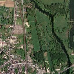 Vue de Aire de camping-car à Lazenay