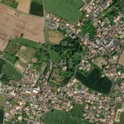 Vue de Aire de services camping cars - Oiron