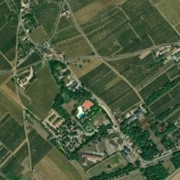 Vue de Aire pour camping-cars du camping des Sources