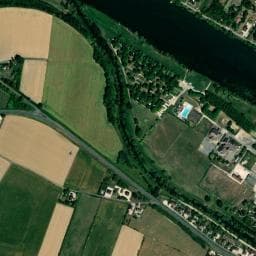 Vue de Camping** Municipal La Plage