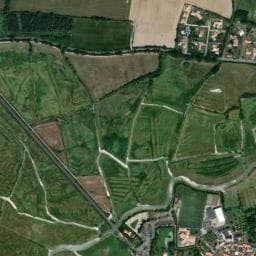 Vue de camping-car park Sallertaine