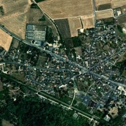 Vue de Aire de services de Camping-cars