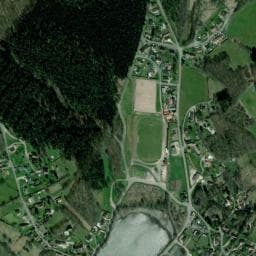 Vue de Aire de camping-car à Saint-Firmin