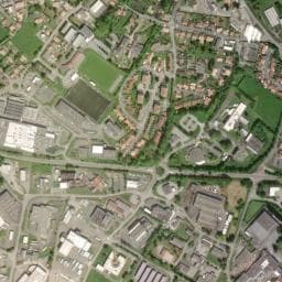 Vue de Aire de stationnement - Super U Pouzauges