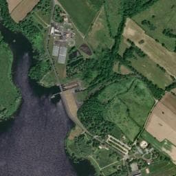 Vue de Aire naturelle de camping du Cébron
