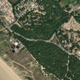 Vue de Camping Demoiselles Plage