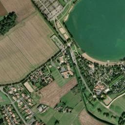 Vue de Aire du lac de Saint-Cyr