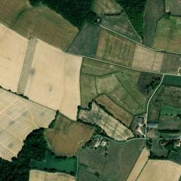 Vue de Aire naturelle Camping les pommiers 71