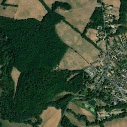 Vue de Aire Camping-cars Oulches