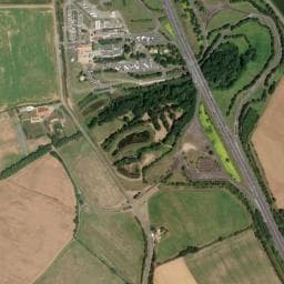 Vue de Aire de camping-car à Sainte-Pexine