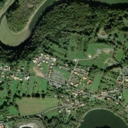 Vue de Aire de camping-car - Mervent