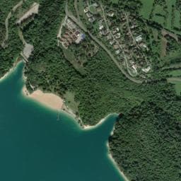 Vue de Aire de Camping-car La Mercantine à Maisod