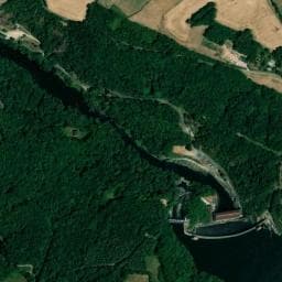 Vue de Aire municipale du Pont des Piles
