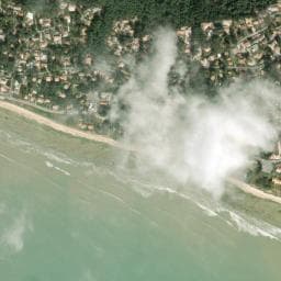 Vue de Aire de camping-car Jard-sur-Mer