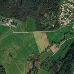 Vue de Camping naturiste familial La Breur