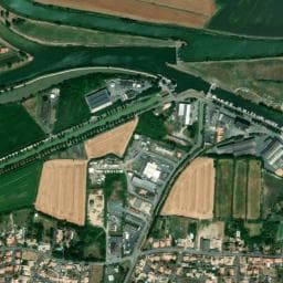 Vue de Aire de camping-car de Marans