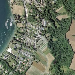 Vue de Camping à Chens-sur-Léman