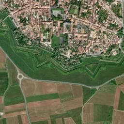 Vue de Aire de camping-cars à Saint-Martin de Ré