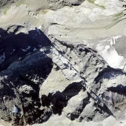 Vue de Refuge à Châtel