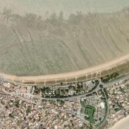 Vue de Aire de camping-car à Rivedoux-Plage