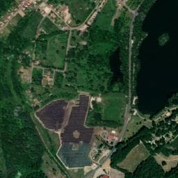 Vue de Camping municipal de la poule d'eau