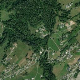 Vue de Aire de camping-car à Les Gets