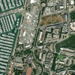 Vue de Parking nuit — La Rochelle