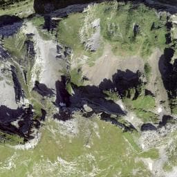 Vue de Cabane du col de Bostan (Bossetan)