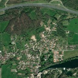 Vue de Aire de Neuville-sur-Ain