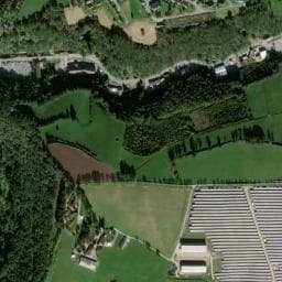 Vue de Aire de camping-car à Saint-Amand