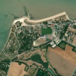Vue de Aire de camping-car à Port-des-Barques