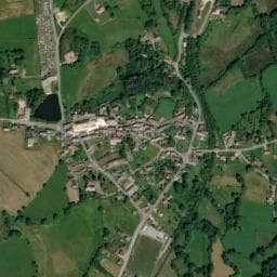 Vue de Camping du château de la Mothe : accueil des campings-car