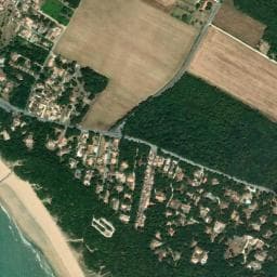 Vue de Parking plage du Treuil