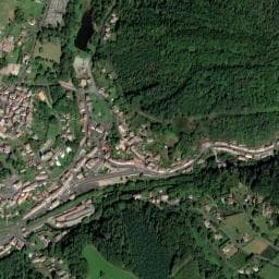 Vue de aire campings-cars de la monnerie (emplacement?)