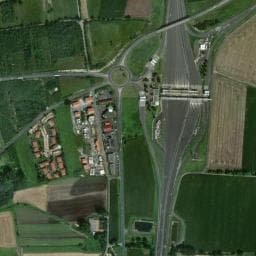 Vue de Aire du péage de Gerzat