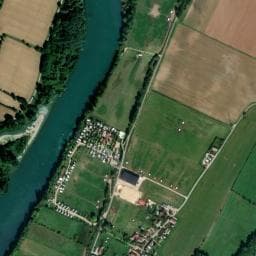 Vue de Camping du Domaine de Beauséjour