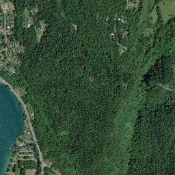 Vue de Aire de camping-car à Duingt