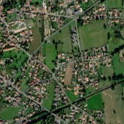 Vue de aire camping cars lezoux