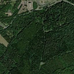 Vue de Aire de campings-cars de vulcania