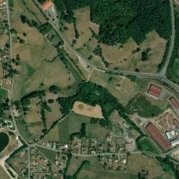 Vue de Aire de camping-car de Noirétable