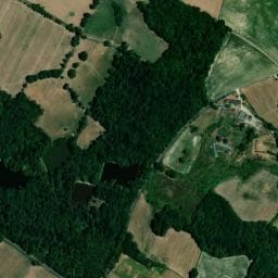Vue de aire de camping