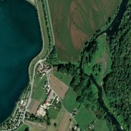 Vue de Camping du Lac du Lit du Roi