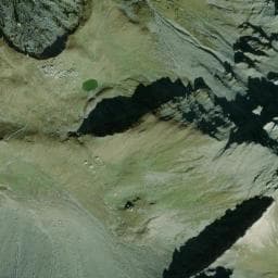 Vue de Cabane du lac des Vesses