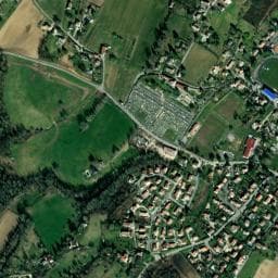 Vue de Aire de Camping-cars Belley