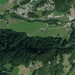 Vue de Aire de camping-car à Tours-en-Savoie