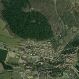 Vue de Aire de camping-car à Yzeron