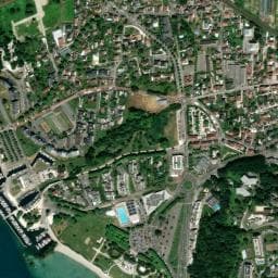Vue de Aire de camping-car d'Aix-les-Bains