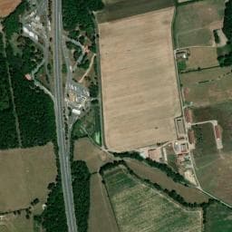 Vue de Aire de camping-car à Saint-Paul-d'Uzore
